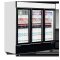 Kühlschrank mit 3 Glastüren mit Display LGC7500
