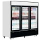 Kühlschrank mit 3 Glastüren mit Display LGC7500