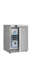 Edelstahl-Lagergefrierschrank UF200S