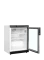 Gastro-Kühlschrank mit Glastür UR200G