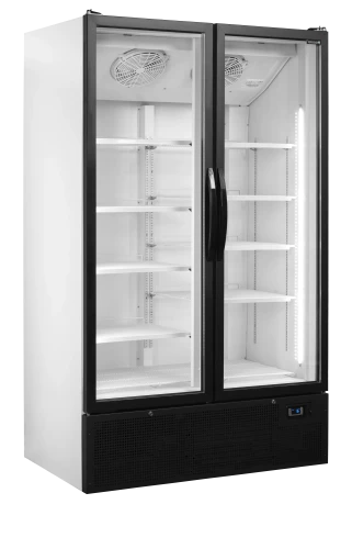 Getränkekühlschrank mit 2 Glastüren FS1202H