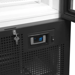 Getränkekühlschrank mit 2 Glastüren FS1202H