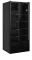 Glastür-Kühlschrank 2-türig in Schwarz FS890H BLACK