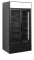 Glastür-Kühlschrank in Schwarz FSC1000H BLACK