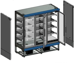 Supermarkt-Multideck-Tiefkühlregal EXTRA1250FD