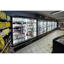 Supermarkt-Kühlregal 2-türig Galaxy+ GP14FGD Black