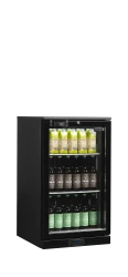 Unterbau-Kühlschrank schwarz DB106H