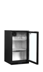 Unterbau-Kühlschrank schwarz DB106H