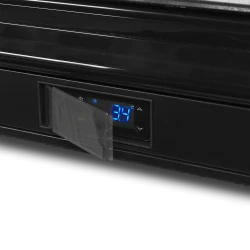 Unterbau-Kühlschrank schwarz DB106H