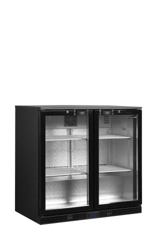 Unterbau-Kühlschrank schwarz DB201H