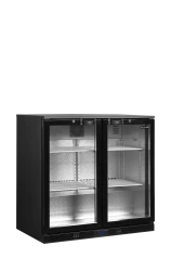 Unterbau-Kühlschrank schwarz DB201H