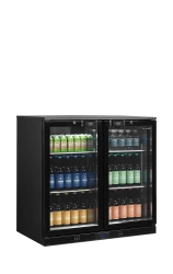 Unterbau-Kühlschrank schwarz DB201H
