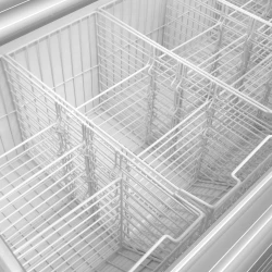 Zweietagige Gefriervitrine TD500