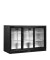 Unterbaukühlschrank schwarz 3-türig DB301S-3