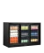 Unterbaukühlschrank schwarz 3-türig DB301S-3