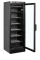 Tiefkühlschrank schwarz mit Glastür UFSC371G Black