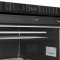Tiefkühlschrank schwarz mit Glastür UFSC371G Black