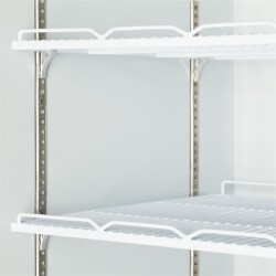 Gefrierschrank mit 2 Glastüren schwarz Atom Maxi F2DB