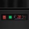 Kühlschrank mit 2 Glastüren schwarz Atom Maxi C2DB