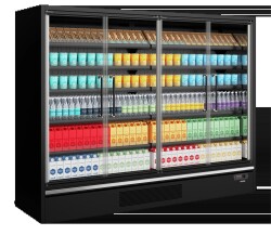 Supermarkt-Kühlregal 4-türig Galaxy+ GP26FGD...
