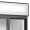 Glasschiebetüren-Kühlschrank FSC891S