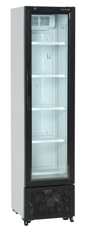 Flaschenkühlschrank mit Glastür (slim) FS176H