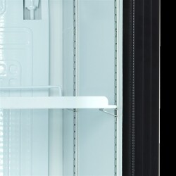 Flaschenkühlschrank mit Glastür (slim) FS176H