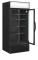 Glastürkühlschrank schwarz 2 türig & Display FSC891H Black