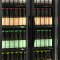 Glastürkühlschrank schwarz 2 türig & Display FSC891H Black