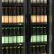 Glastürkühlschrank schwarz 2 türig & Display FSC891H Black