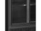 Glasschiebetüren-Kühlschrank in Schwarz FSC891S Black