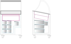 Speiseeisvitrine IC201SCE+SO