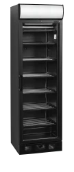 Tiefkühlschrank schwarz Display & Glastür...