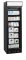 Tiefkühlschrank schwarz Display & Glastür UFSC371GCP Black