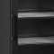 Tiefkühlschrank schwarz Display & Glastür UFSC371GCP Black