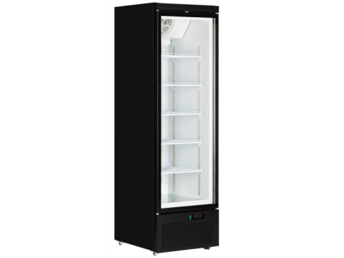 Gefrierschrank mit Glastür schwarz Atom Maxi F1DB