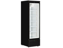 Gefrierschrank mit Glastür schwarz Atom Maxi F1DB