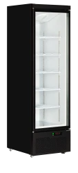 Kühlschrank mit Glastür schwarz Atom Maxi C1DB