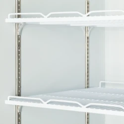Kühlschrank mit Glastür schwarz Atom Maxi C1DB