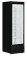 Kühlschrank mit Glastür schwarz Atom Maxi C1DB