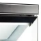 Kühlschrank mit Glastür schwarz Atom Maxi C1DB