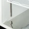 Kühlschrank mit Glastür schwarz Atom Maxi C1DB