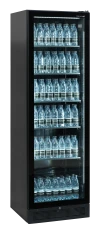 Flaschenkühlschrank in Schwarz SCU1425 FRAMELESS