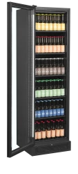 Flaschenkühlschrank mit Glastür Links SCU1425 FRAMELESS L/H