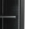 Flaschenkühlschrank mit Glastür schwarz SCU1425H