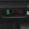 Kühlschrank mit Glastür schwarz Atom Maxi C1DBB