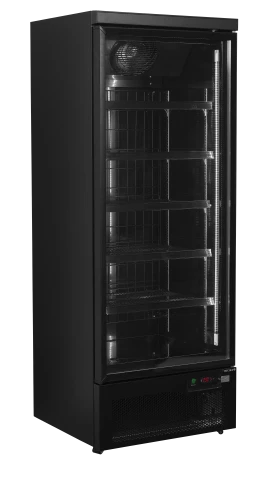 Gefrierschrank mit Glastür schwarz Atom Maxi F1DBB