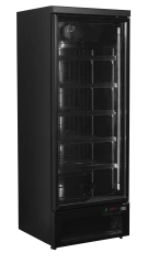 Gefrierschrank mit Glastür schwarz Atom Maxi F1DBB
