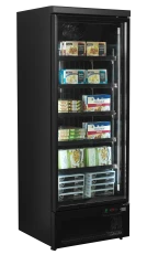 Gefrierschrank mit Glastür schwarz Atom Maxi F1DBB
