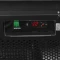 Gefrierschrank mit Glastür schwarz Atom Maxi F1DBB